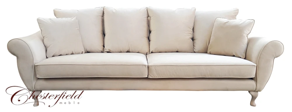 Sofa Weronika - Nowoczesna sofa na nóżkach