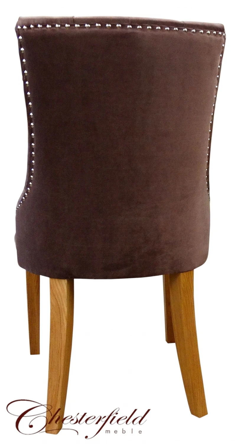 Krzesło Olga głęboko pikowana