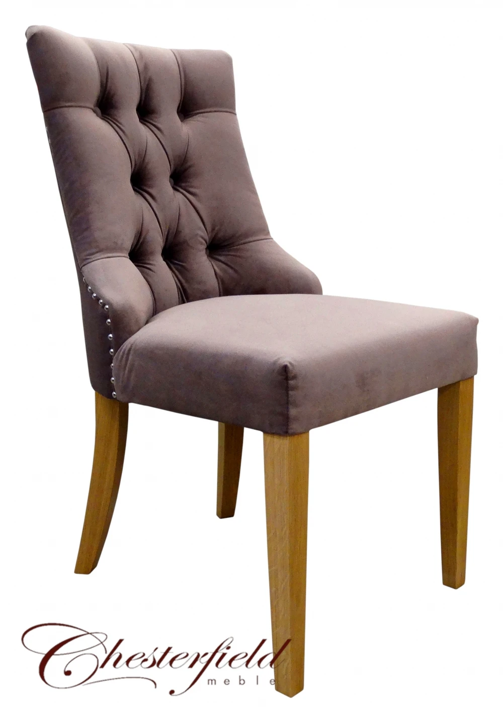 Krzesło Olga głęboko pikowana