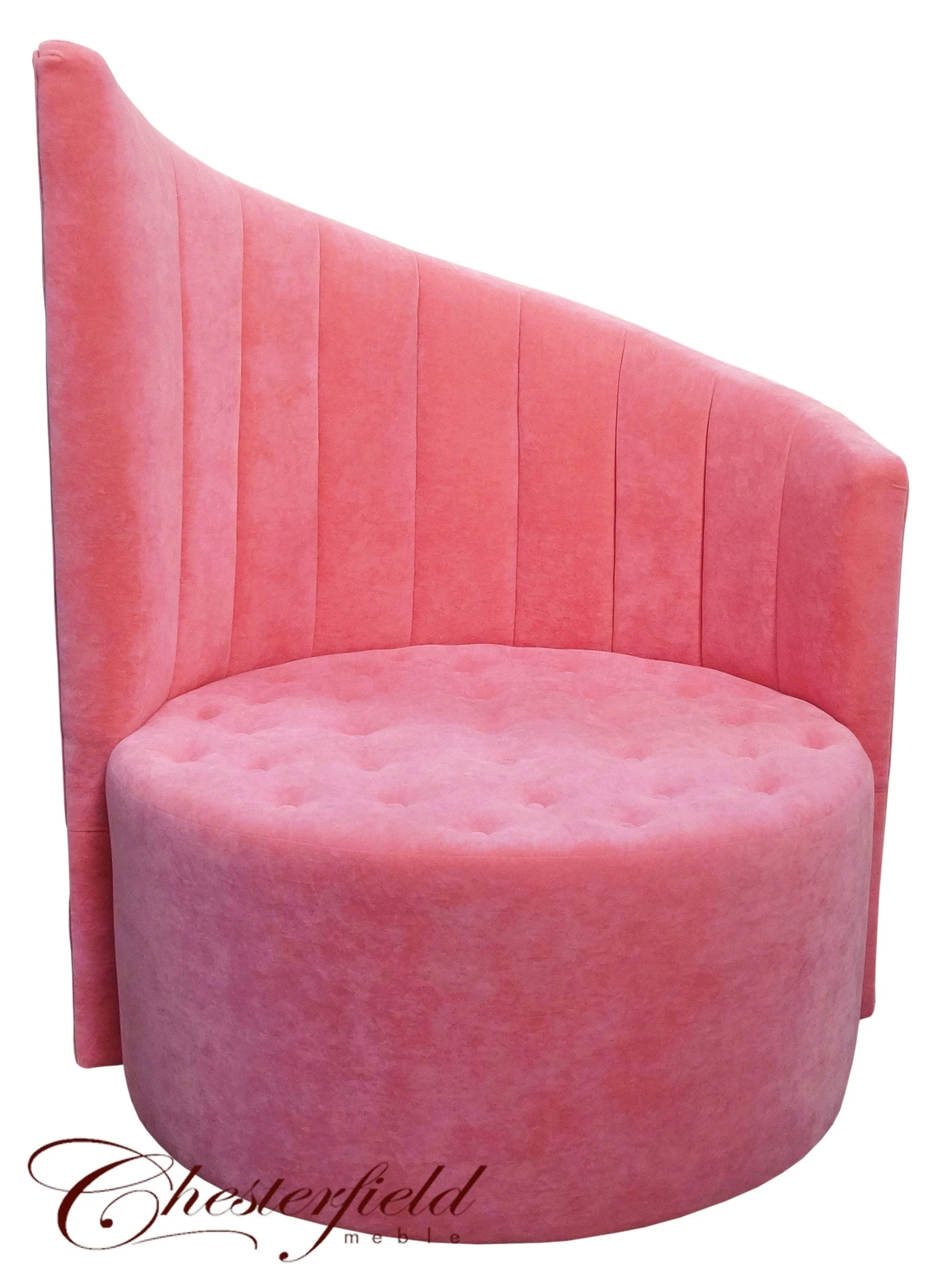 Pufa z oparciem Nela