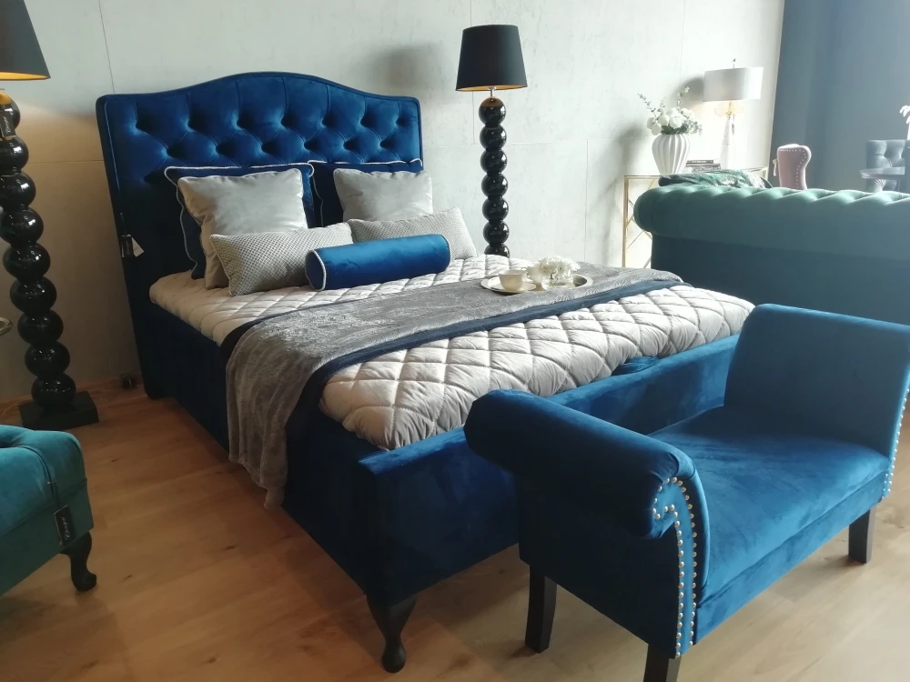 Łóżko Megan pikowane