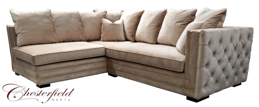 Narożnik Modest  III z pikowanym tyłem