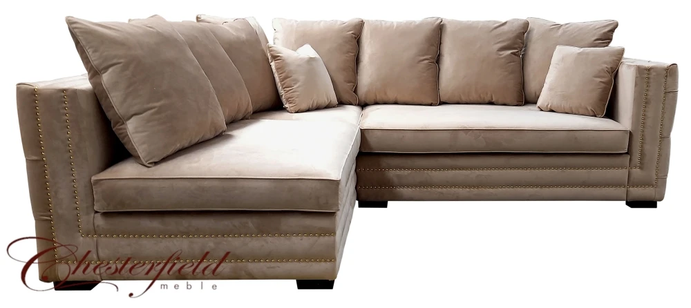 Narożnik Modest  III z pikowanym tyłem