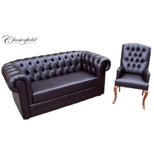 Sofa Chesterfield rozkładana