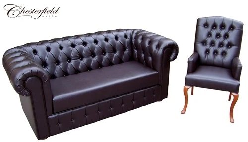 Sofa Chesterfield rozkładana