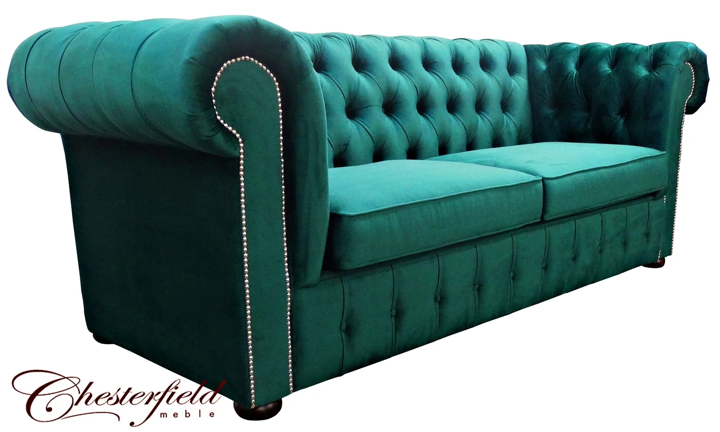 Sofa Chesterfield rozkładana