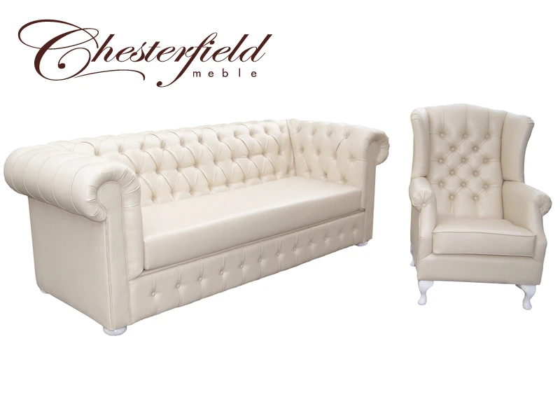 Sofa Chesterfield rozkładana