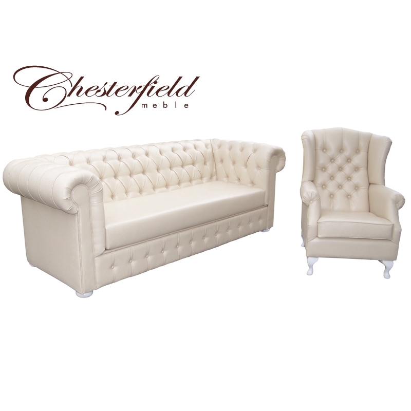 Sofa Chesterfield rozkładana