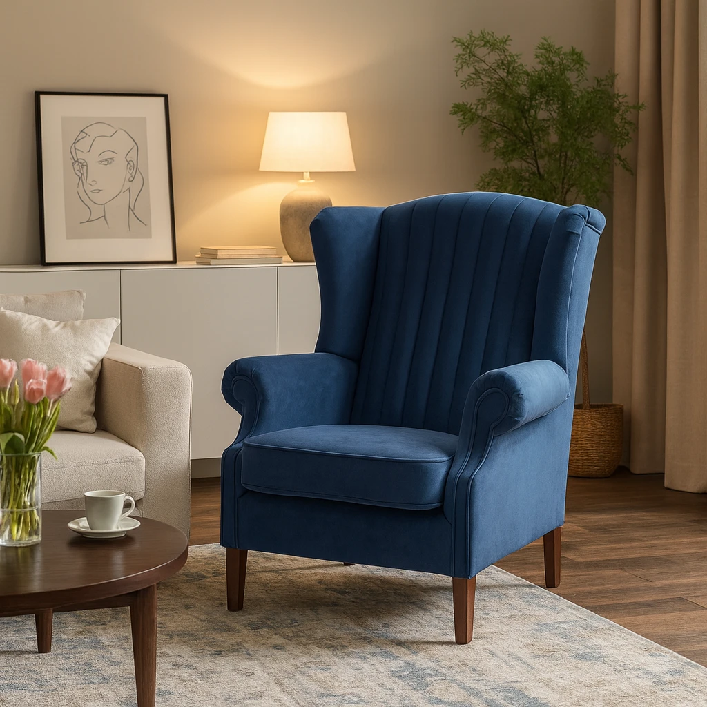 Fotel Uszak - Fotel nowoczesny do salonu