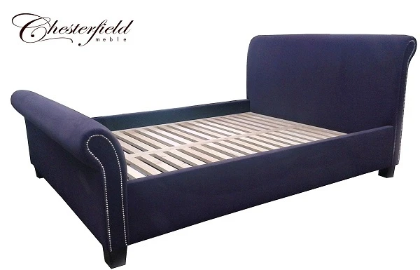 Łóżko Tunis z zawijasem