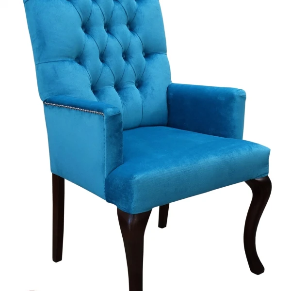 Krzesło Justyna - Nowoczesne krzesło z podłokietnikiem