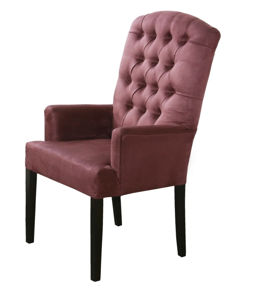 Krzesło Justyna - Nowoczesne krzesło z podłokietnikiem