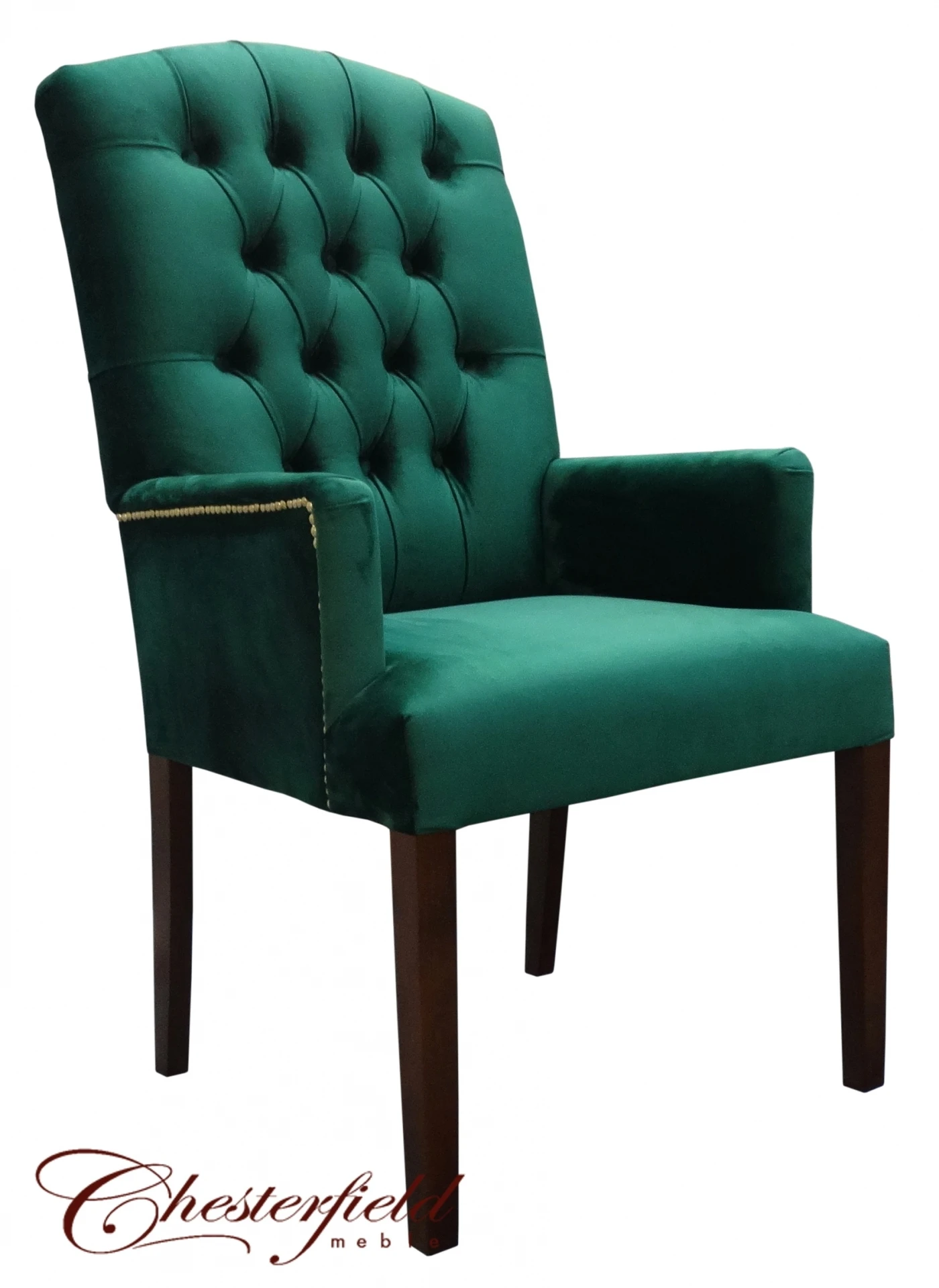 Krzesło Justyna - Nowoczesne krzesło z podłokietnikiem