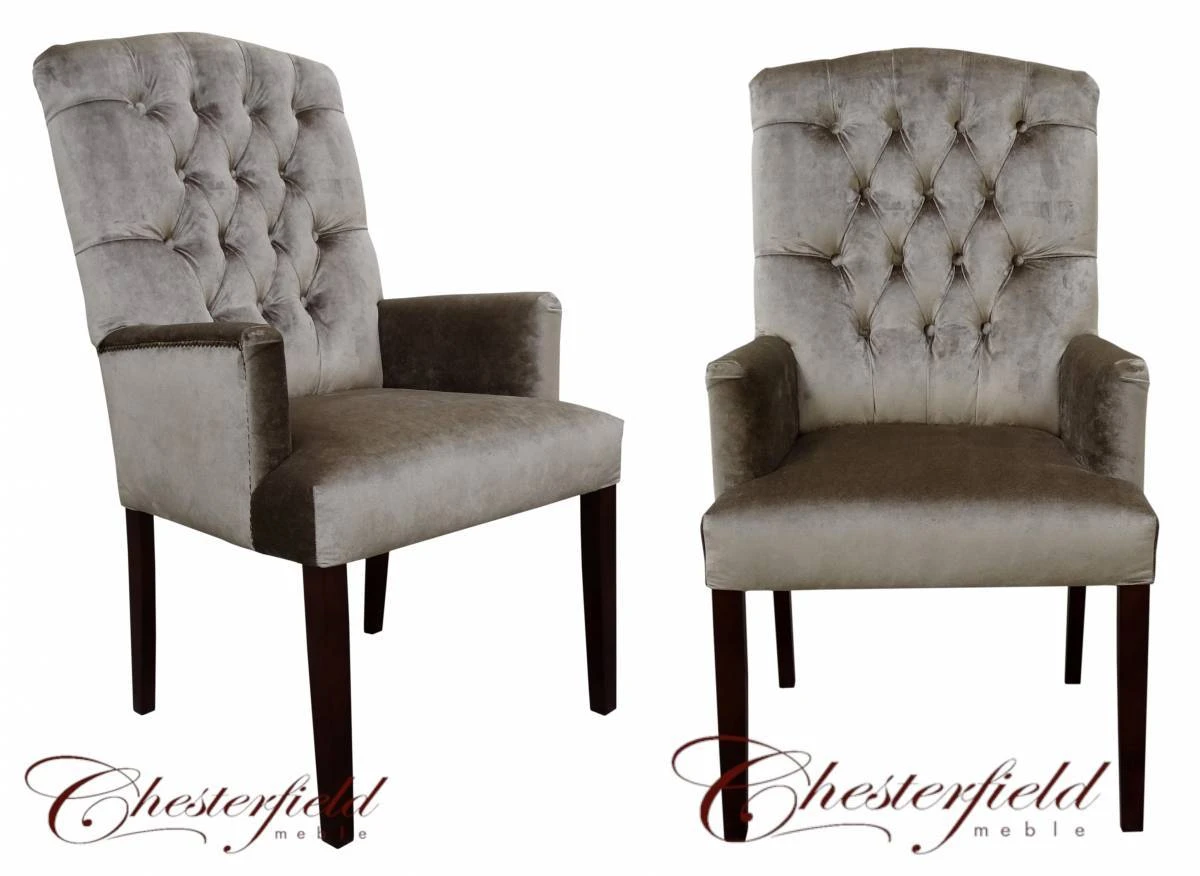 Krzesło Justyna - Nowoczesne krzesło z podłokietnikiem