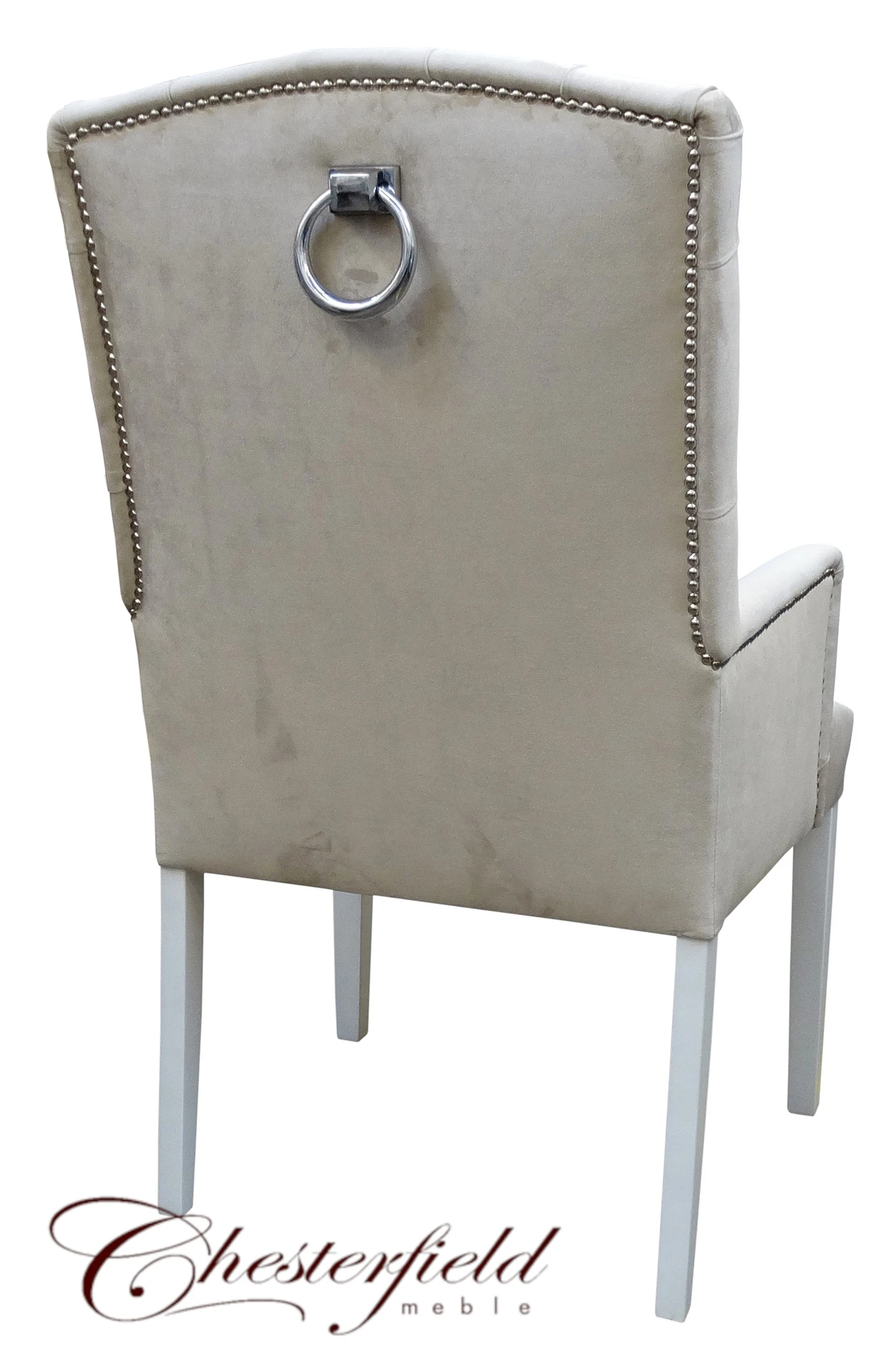 Krzesło Justyna - Nowoczesne krzesło z podłokietnikiem