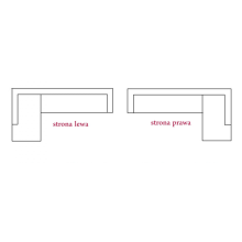 Narożnik Chesterfield - zamknięty